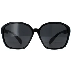 Adidas Adidas|Oval^Sunglasses SP0013 01A Shiny Black Contrast Grey