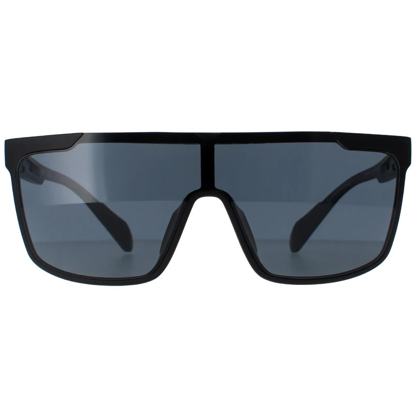 Adidas Shield^Sunglasses SP0020 02D Matte Black Smoke Polarized