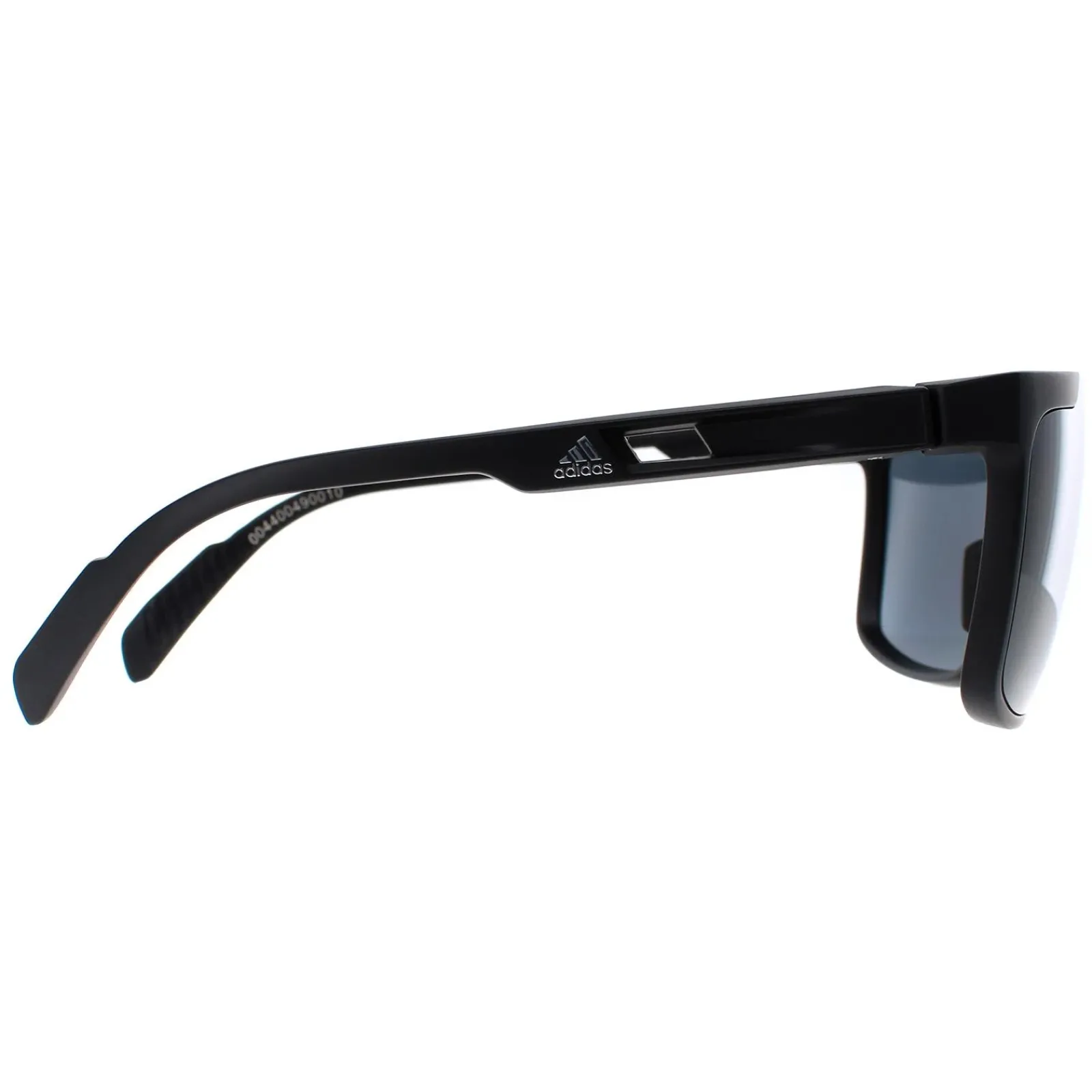 Adidas Shield^Sunglasses SP0020 02D Matte Black Smoke Polarized