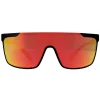 Adidas Shield^Sunglasses SP0020 02G Matte Black Orange Camo Contrast Mirror R