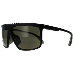 Adidas Wrap^Sunglasses SP0032-H 02N Antique Black Kolor Up Green