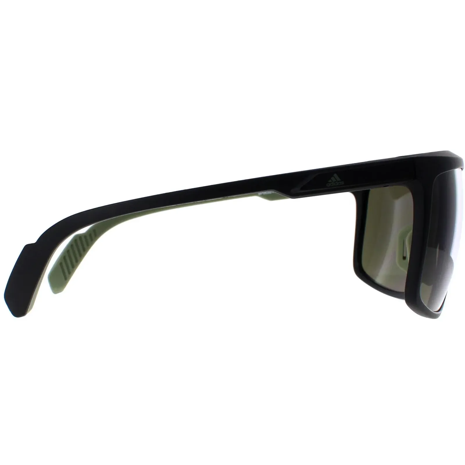 Adidas Wrap^Sunglasses SP0032-H 02N Antique Black Kolor Up Green