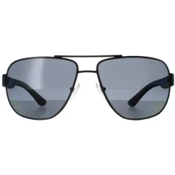 Armani Exchange Polarised^Sunglasses AX2012S 606381 Matte Black Grey Polarized