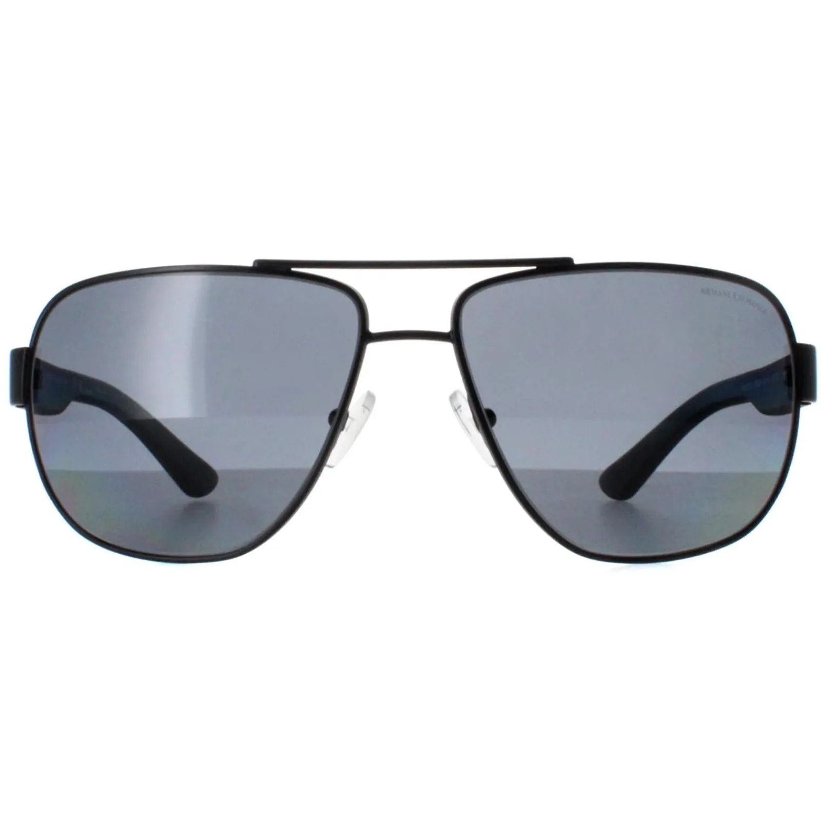 Armani Exchange Polarised^Sunglasses AX2012S 606381 Matte Black Grey Polarized