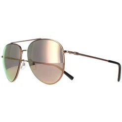 Armani Exchange Aviator^Sunglasses AX2043S 61034Z Shiny Rose Gold Grey Mirror