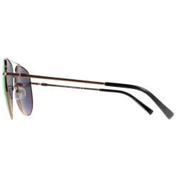 Armani Exchange Aviator^Sunglasses AX2043S 61034Z Shiny Rose Gold Grey Mirror