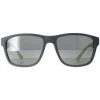 Armani Exchange Square^Sunglasses AX4135S 81806G Matte Grey Grey Mirror Silve