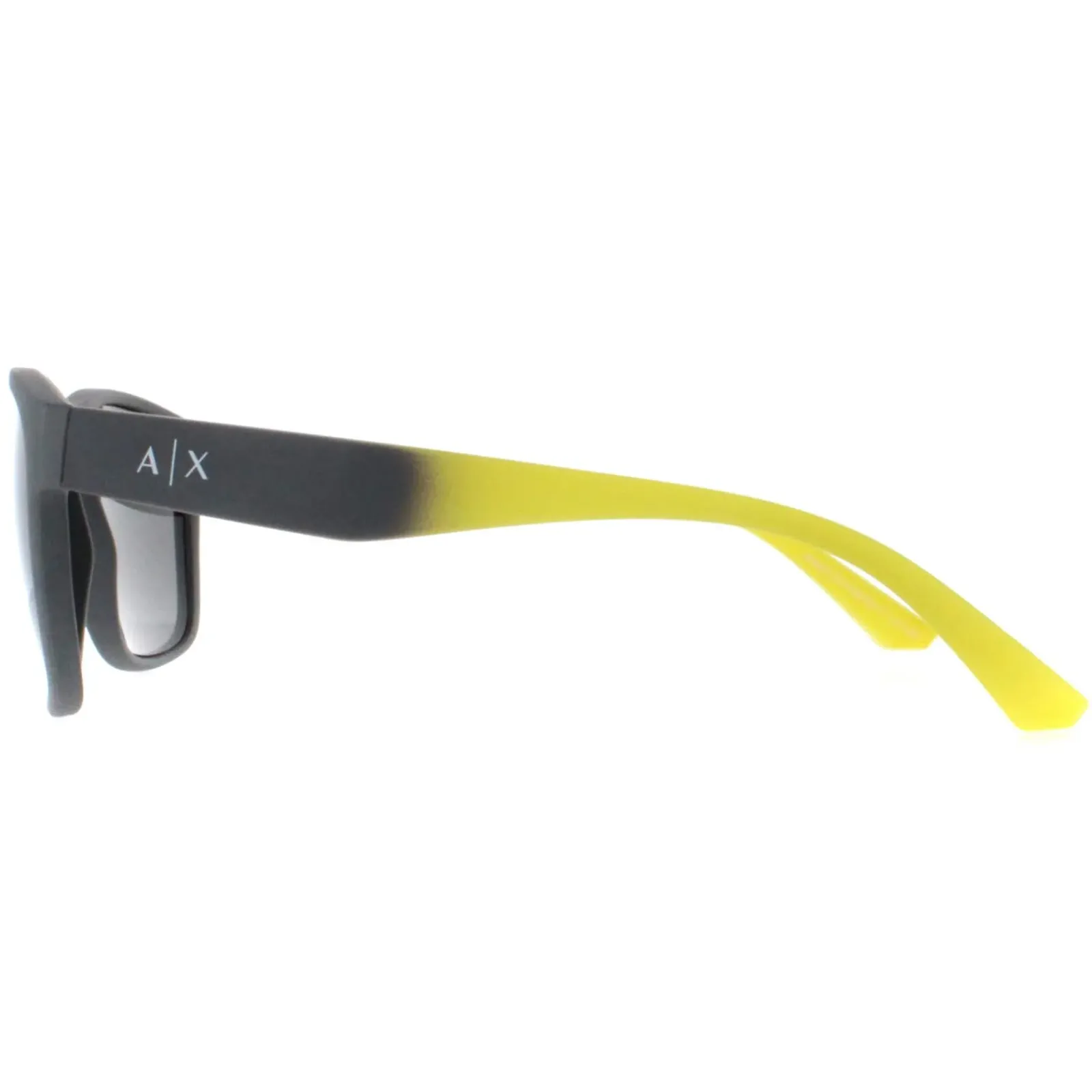 Armani Exchange Square^Sunglasses AX4135S 81806G Matte Grey Grey Mirror Silve