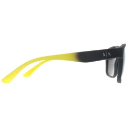 Armani Exchange Square^Sunglasses AX4135S 81806G Matte Grey Grey Mirror Silve