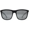 Armani Exchange Polarised|Square^Sunglasses AX4093S 8078Z3 Matte Black Silver Mirror Po