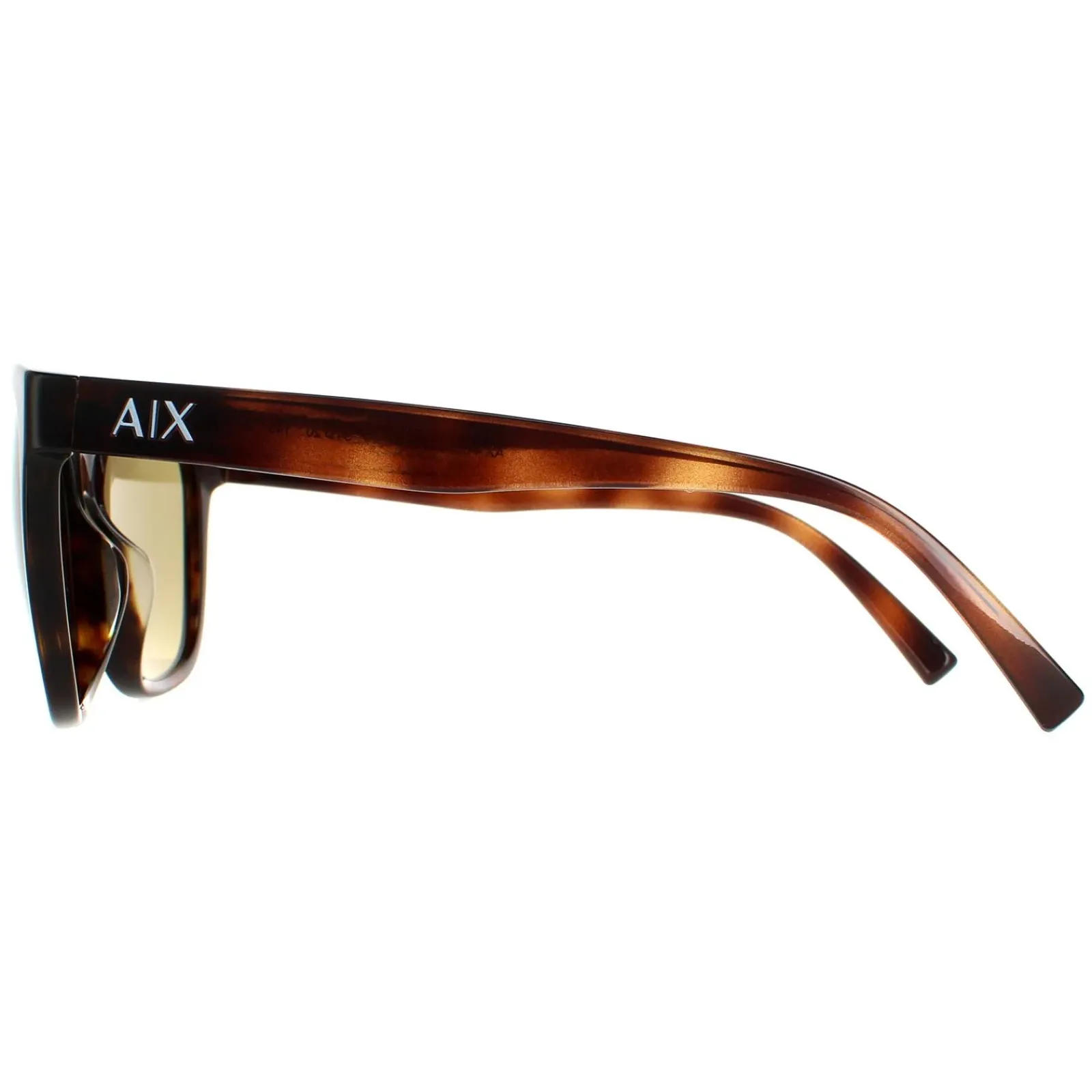 Armani Exchange Cat-Eye^Sunglasses AX4105SF 82135A Shiny Havana Gold Mirror