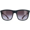 Armani Exchange Rectangle^Sunglasses AX4093S 82958G Matte Blue Grey Gradient