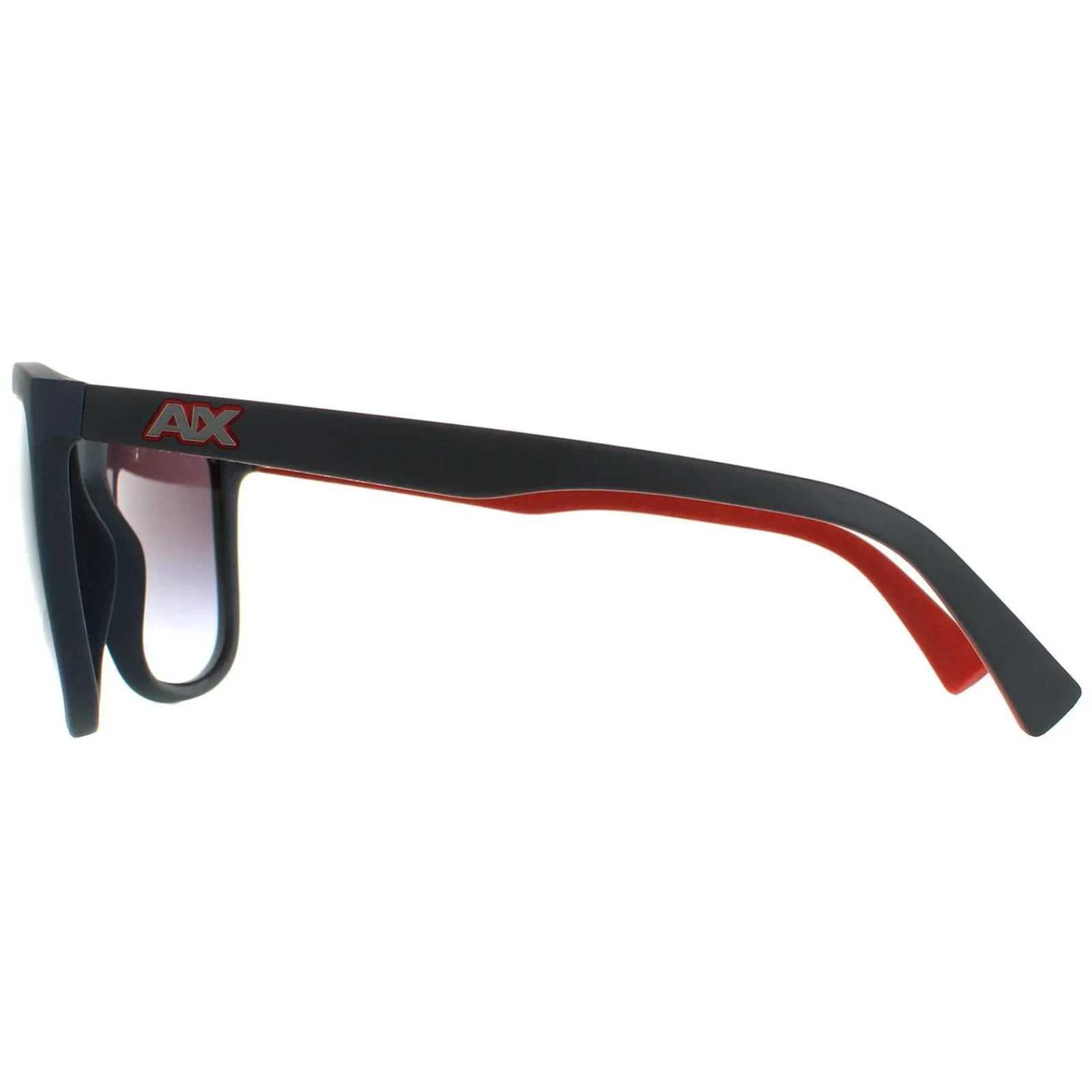 Armani Exchange Rectangle^Sunglasses AX4093S 82958G Matte Blue Grey Gradient