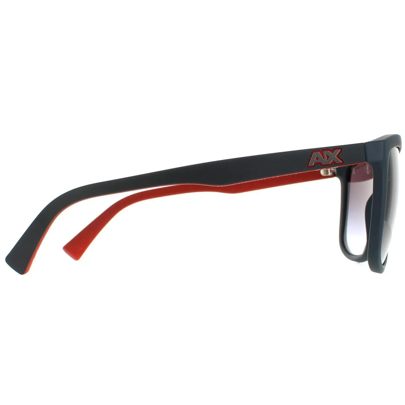 Armani Exchange Rectangle^Sunglasses AX4093S 82958G Matte Blue Grey Gradient