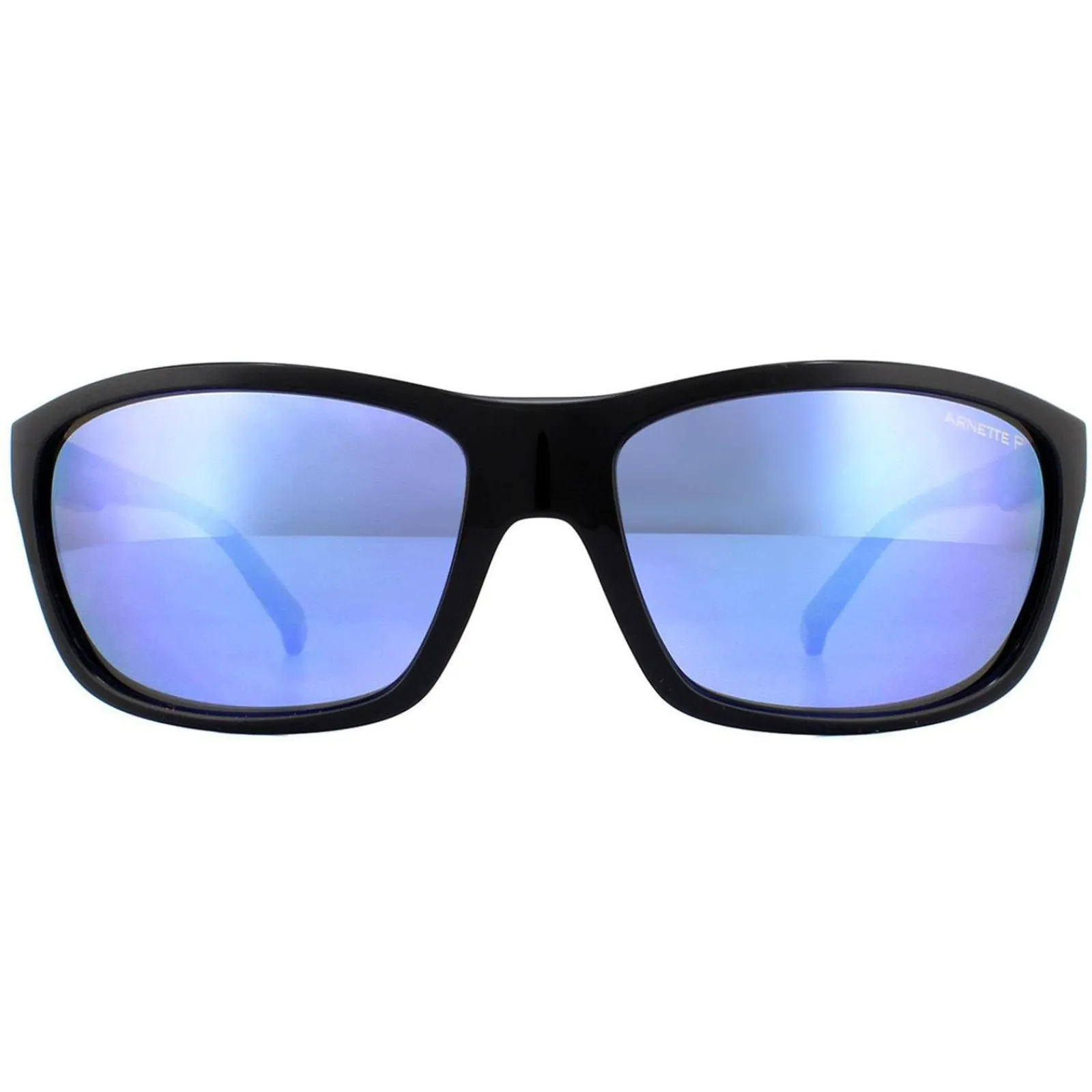 Arnette Polarised|Wrap^Sunglasses 4263 41/22 Black Dark Grey Mirror Water Polarized