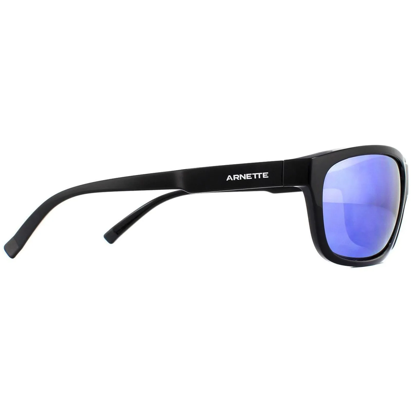 Arnette Polarised|Wrap^Sunglasses 4263 41/22 Black Dark Grey Mirror Water Polarized