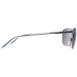 Arnette Rectangle^Sunglasses AN3088 Boulevardier 741/87 Dark Grey Grey