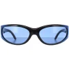 Arnette Oval|Oval^Sunglasses AN4302 Catfish 281880 Black Gradiant Metal Blue Dar