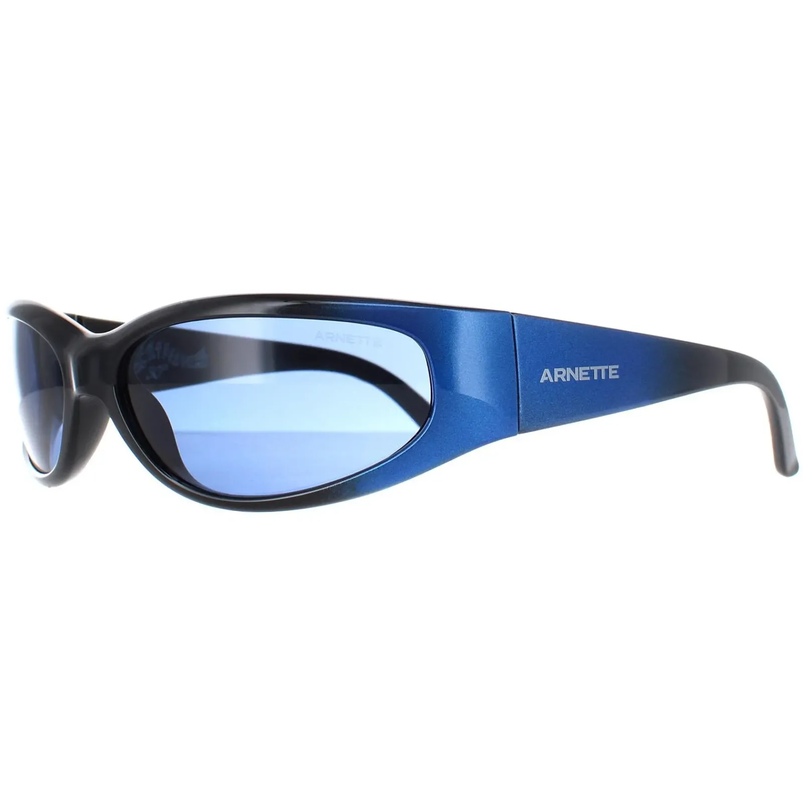 Arnette Oval|Oval^Sunglasses AN4302 Catfish 281880 Black Gradiant Metal Blue Dar