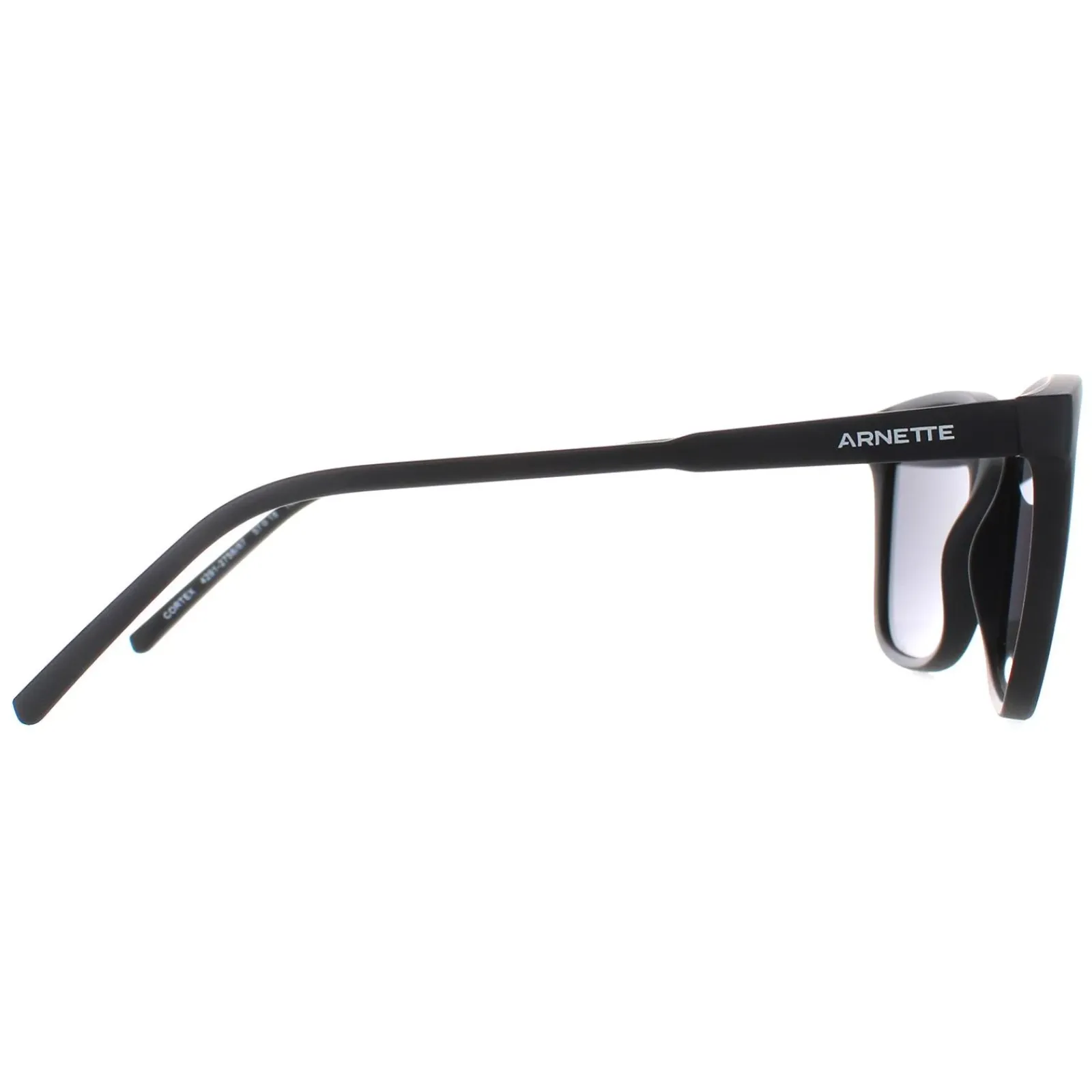 Arnette Square^Sunglasses AN4291 Cortex 275887 Matte Black Dark Grey