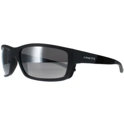 Arnette Polarised|Rectangle^Sunglasses AN4336 Frambuesa 2870Z3 Medium Grey Grey Mirror Sil