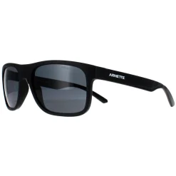 Arnette Polarised|Square^Sunglasses AN4341 Khim 290081 Recycled Black Grey Polarized