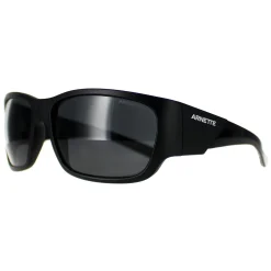 Arnette Square^Sunglasses AN4324 Lil' Snap 275887 Matte Black Dark Grey