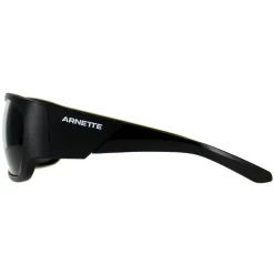 Arnette Square^Sunglasses AN4324 Lil' Snap 275887 Matte Black Dark Grey