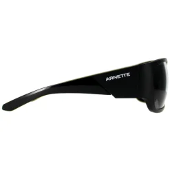 Arnette Square^Sunglasses AN4324 Lil' Snap 275887 Matte Black Dark Grey