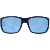 Arnette Square^Sunglasses AN4324 Lil' Snap 276222 Matte Blue Dark Grey Mirror