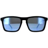 Arnette Polarised|Rectangle^Sunglasses AN4283 Shyguy 01/22 Matte Black Dark Grey Mirror Wa