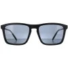 Arnette Rectangle|Rectangle^Sunglasses AN4283 Shyguy 275881 Matte Black Dark Grey Polarize