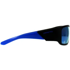 Arnette Polarised|Rectangle^Sunglasses AN4297 Snap II 280622 Matte Black Dark Grey Mirror