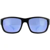 Arnette Rectangle^Sunglasses Bushwick 4256 01/22 Matte Black Dark Grey Mirror Wa