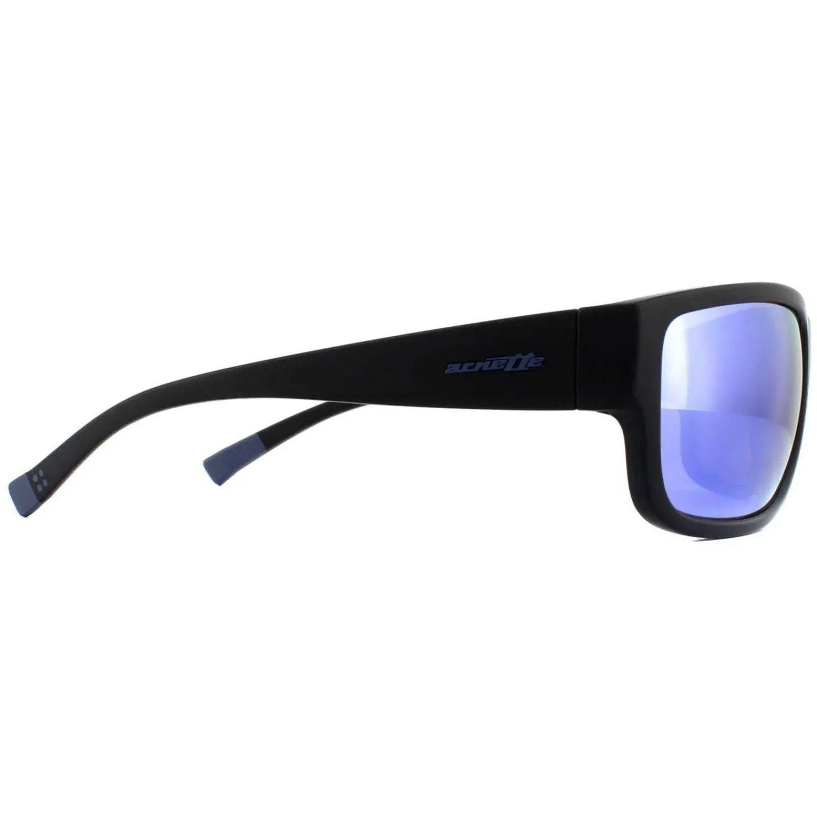 Arnette Rectangle^Sunglasses Bushwick 4256 01/22 Matte Black Dark Grey Mirror Wa
