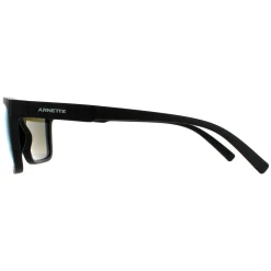 Arnette Polarised^Sunglasses Deep Ellum AN4262 01/22 Matte Black Dark Grey Mirro