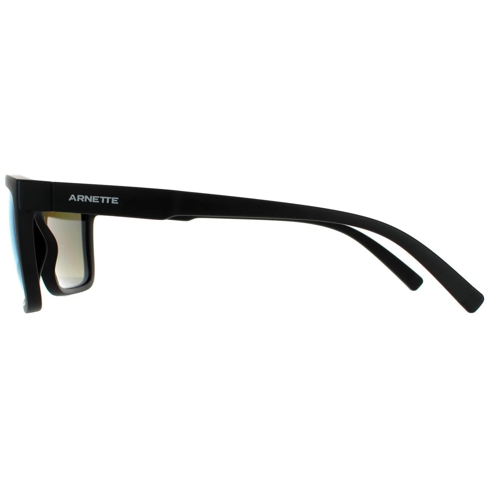 Arnette Polarised^Sunglasses Deep Ellum AN4262 01/22 Matte Black Dark Grey Mirro