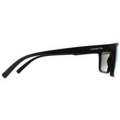 Arnette Polarised^Sunglasses Deep Ellum AN4262 01/22 Matte Black Dark Grey Mirro