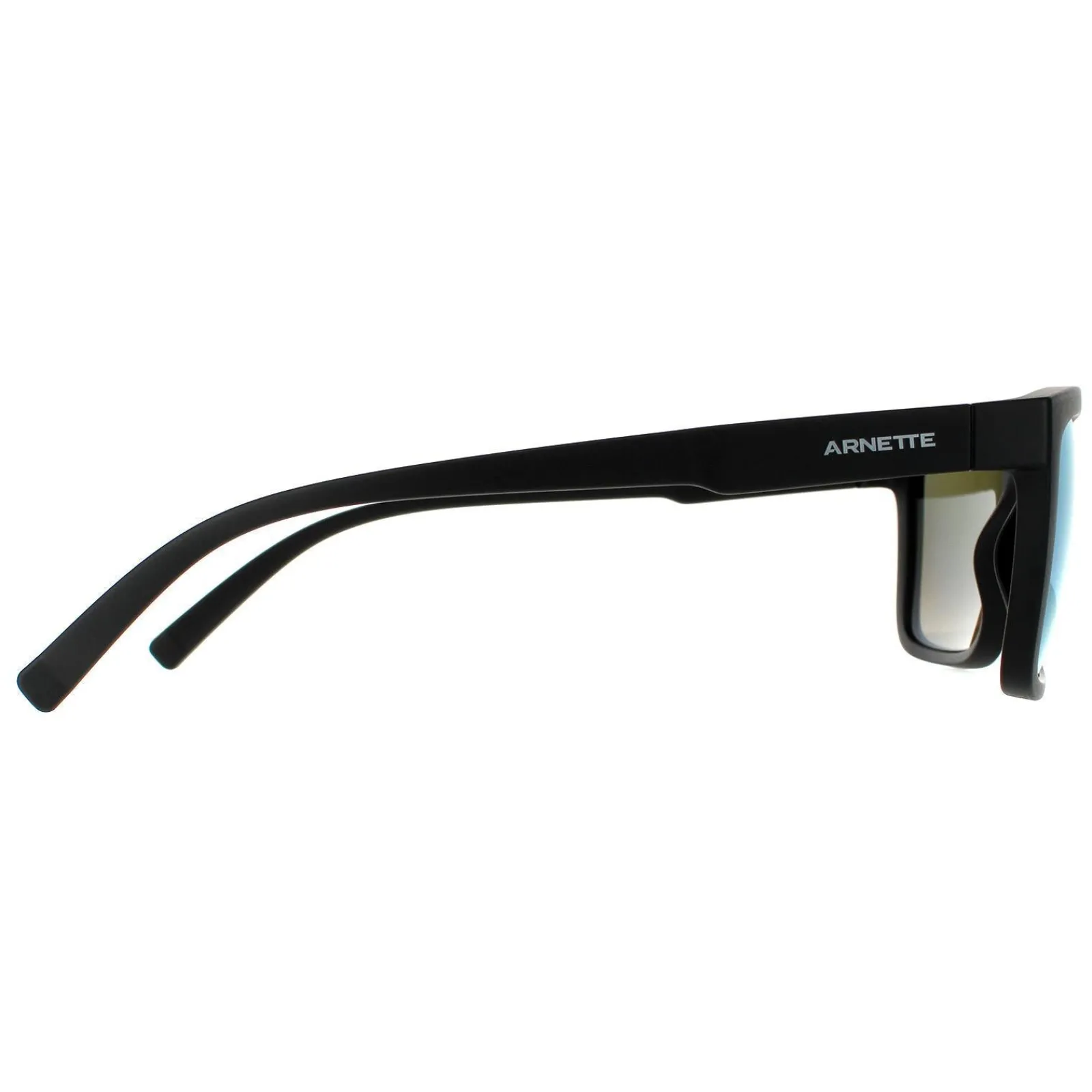 Arnette Polarised^Sunglasses Deep Ellum AN4262 01/22 Matte Black Dark Grey Mirro