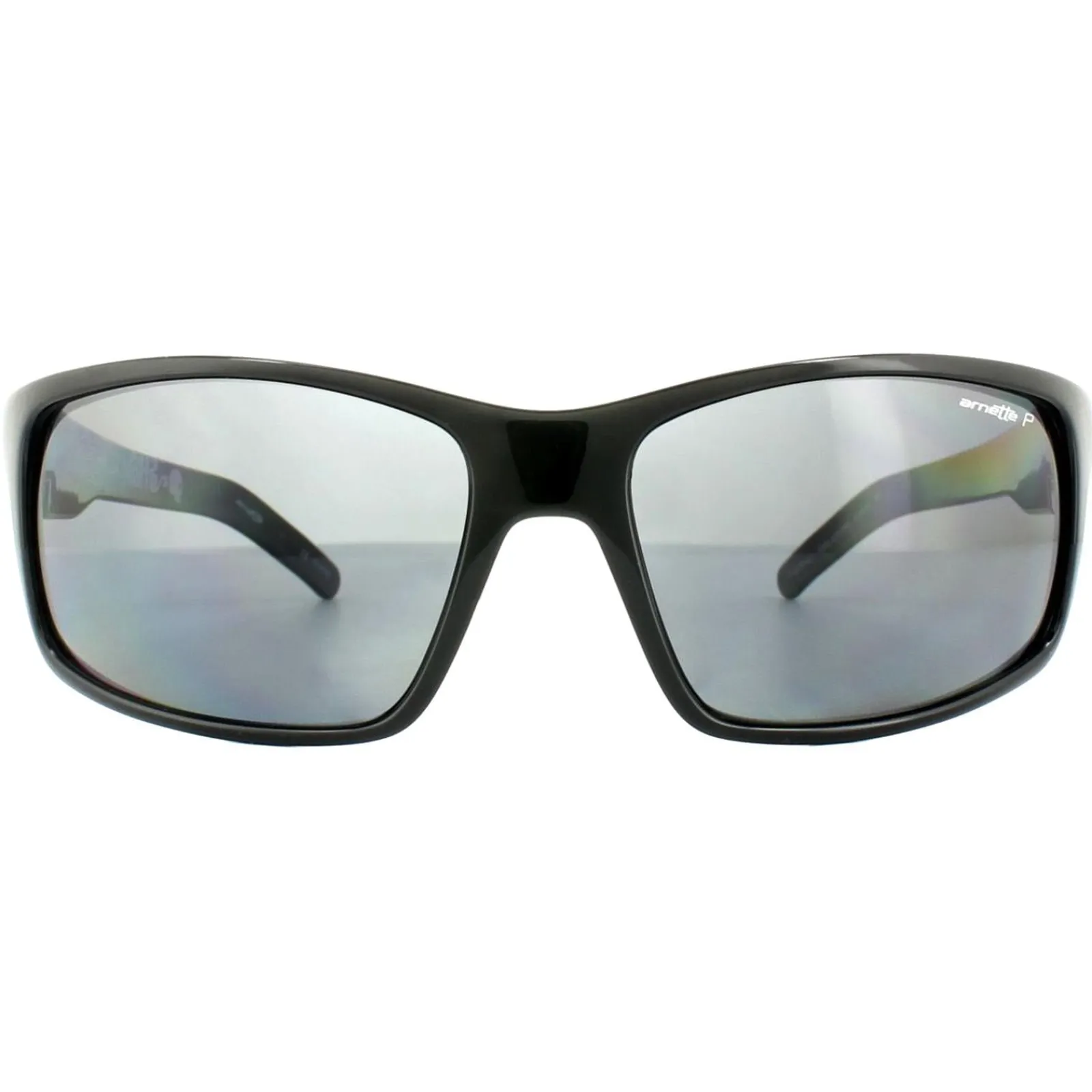 Arnette Polarised|Wrap^Sunglasses Fastball 4202 226781 Black on Graphics Grey Polariz