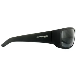 Arnette Wrap^Sunglasses Hot Shot 4182 219687 Fuzzy Black Graphics Inside Gr