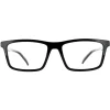 Arnette Rectangle^Sunglasses Hypno AN4274 41/1W Shiny Black Clear