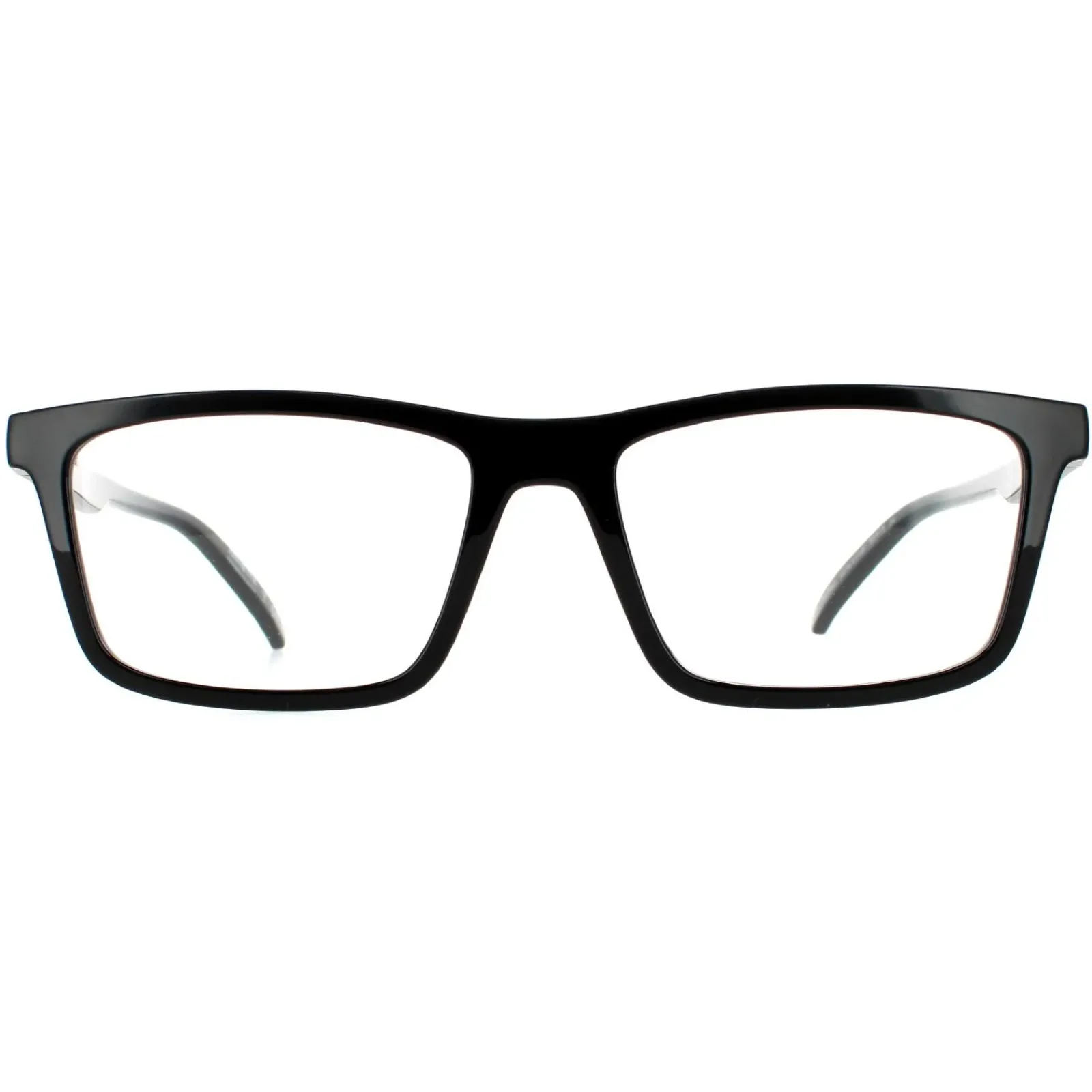 Arnette Rectangle^Sunglasses Hypno AN4274 41/1W Shiny Black Clear