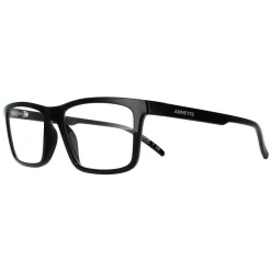 Arnette Rectangle^Sunglasses Hypno AN4274 41/1W Shiny Black Clear