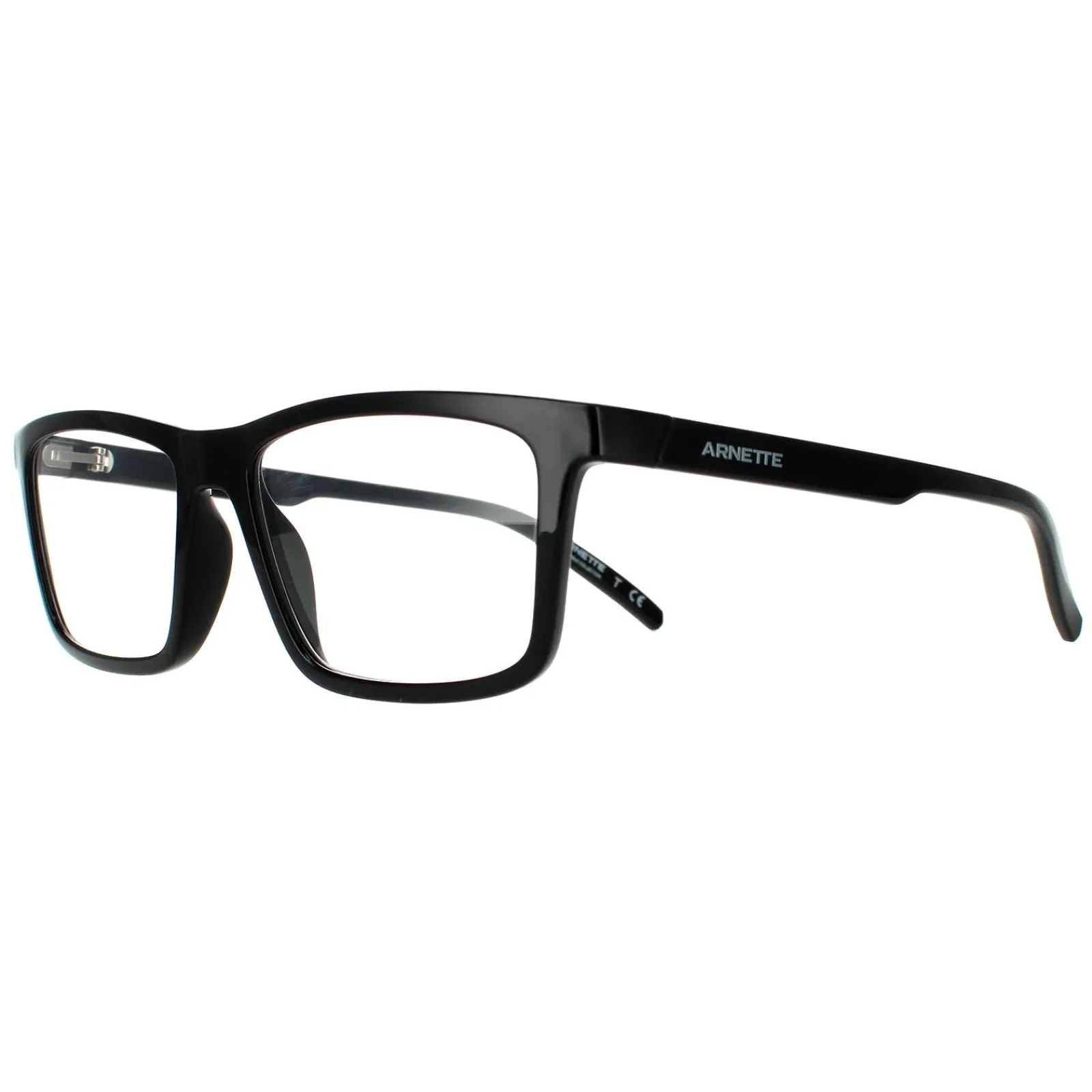 Arnette Rectangle^Sunglasses Hypno AN4274 41/1W Shiny Black Clear