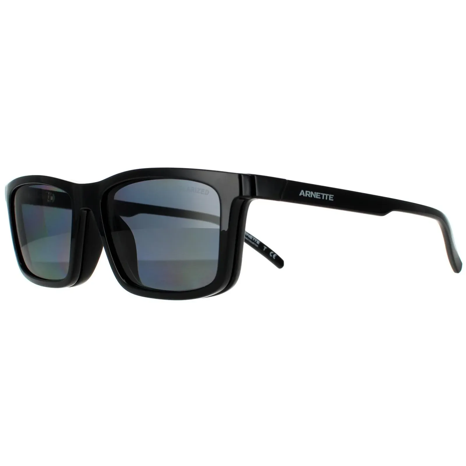 Arnette Rectangle^Sunglasses Hypno AN4274 41/1W Shiny Black Clear