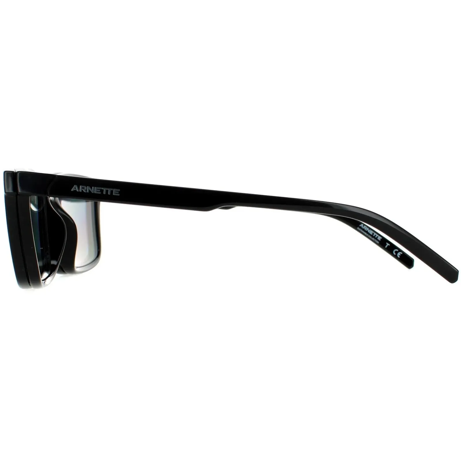 Arnette Rectangle^Sunglasses Hypno AN4274 41/1W Shiny Black Clear