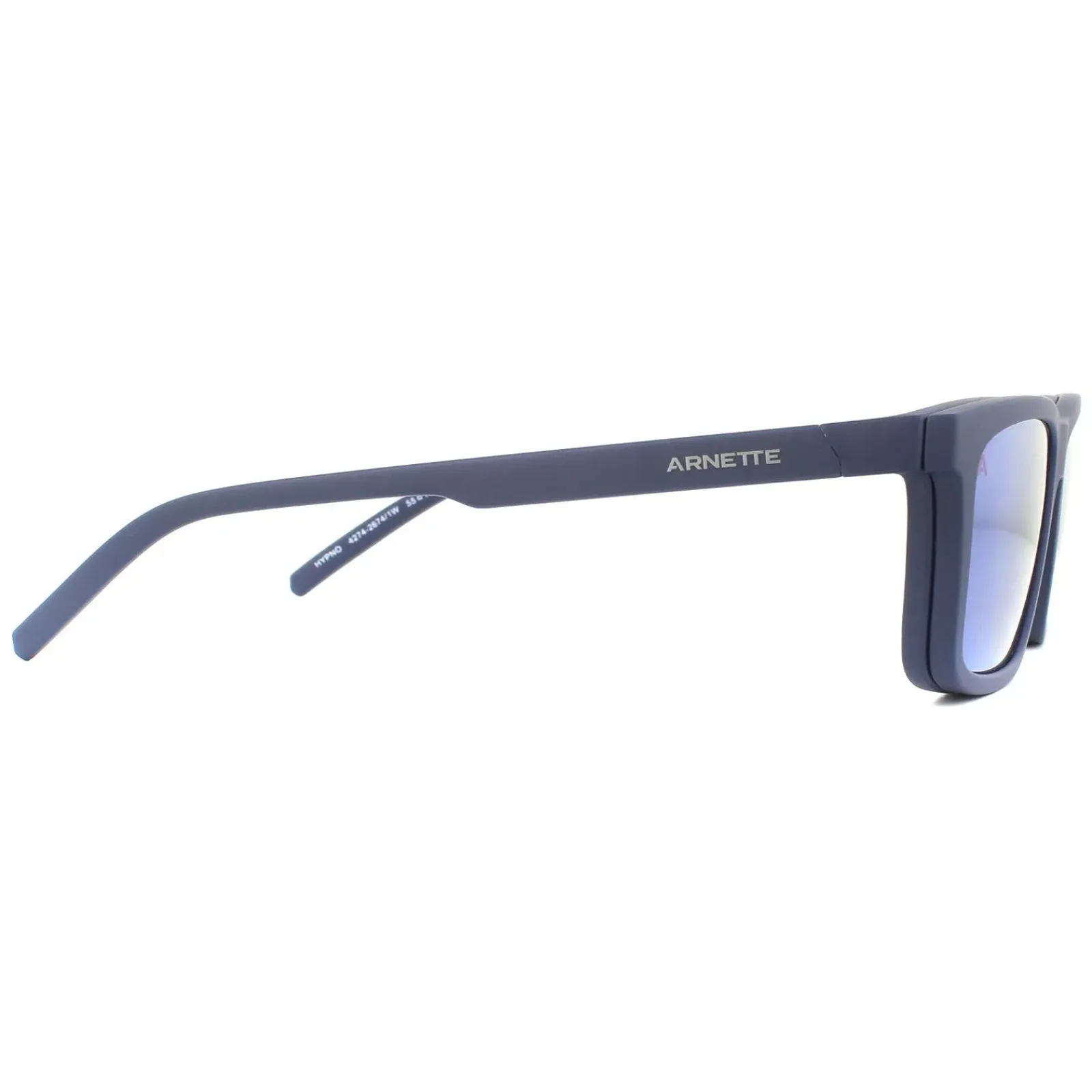 Arnette Rectangle^Sunglasses Hypno AN4274 26741W Matte Blue Blue and Clear
