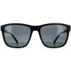 Arnette Polarised|Rectangle^Sunglasses Shoreditch AN4255 01/81 Matte Black Dark Grey Polar