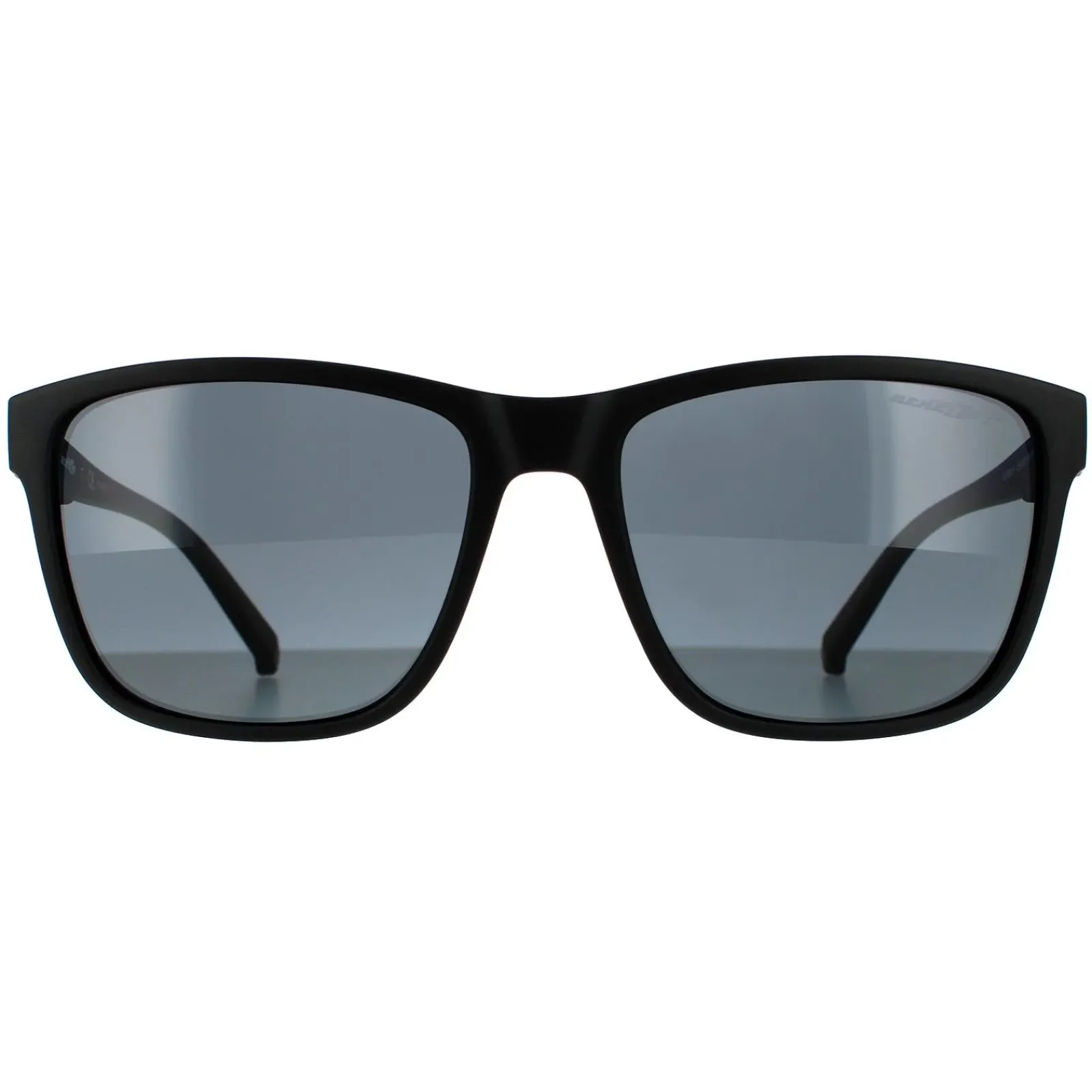 Arnette Polarised|Rectangle^Sunglasses Shoreditch AN4255 01/81 Matte Black Dark Grey Polar